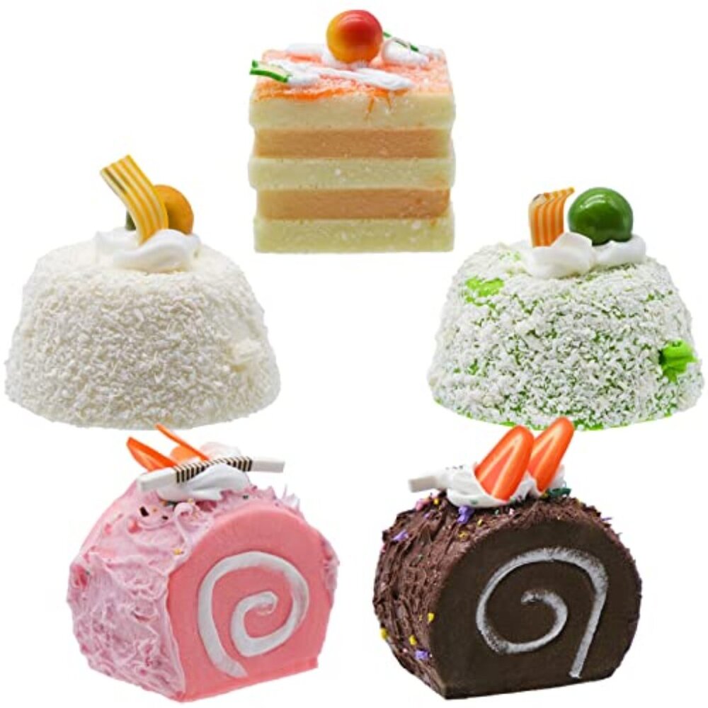 5 PCS Artificial Cupcake for‎ Display